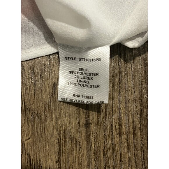 Sugarlips Kailua Floral Tailwind Half Button Front Blouse – Size Large - Picture 6 of 9